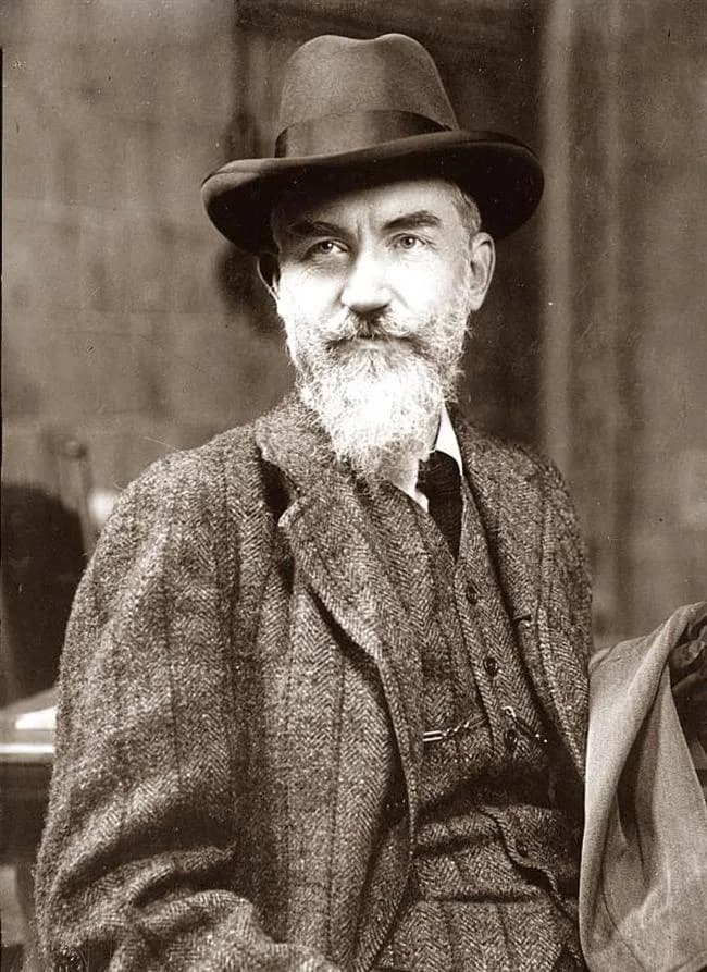 George Bernard Shaw - Anglo-Irish playwright George Bernard Shaw