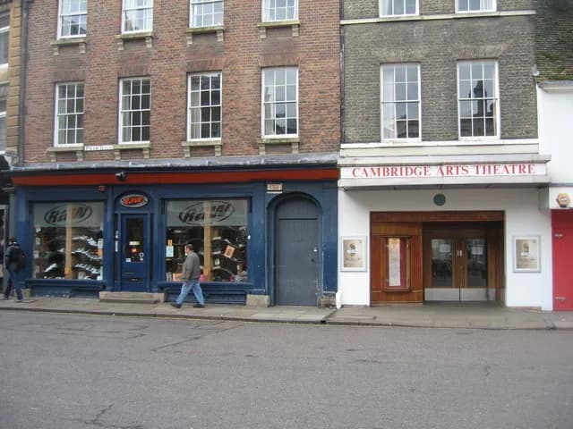 John Maynard Keynes - Cambridge Arts Theatre. Not quite as busy as when I was last here, see 1133677.