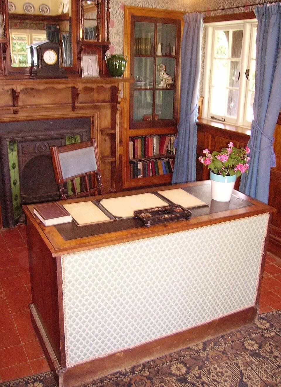 Arthur Conan Doyle - View of Arthur Conan Doyle's writing room.

At Groombridge Place near Groombridge, United Kingdom