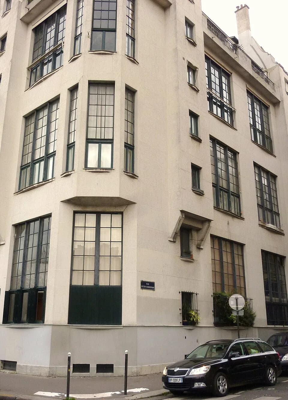 Simone de Beauvoir - Maison où vécut Simone de Beauvoir de 1955 à 1986 11 bis rue Victor-Schœlcher Paris