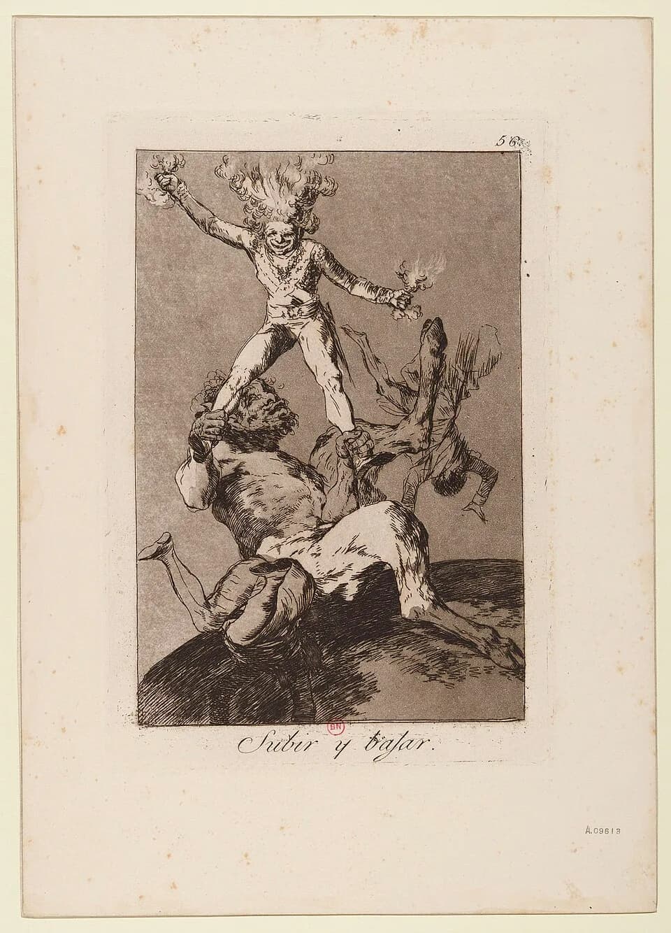 Francisco Goya - Sujet : Succès
Échec
Destin et fatalisme
Scènes -- 1789-1799
Référence bibliographique : Delteil, 93
Référence bibliographique : Harris, 91.III
Langue : espagnol, castillan

Éditeur :