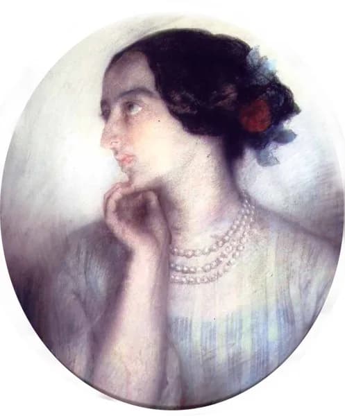 Honoré de Balzac - Portrait of Countess Anna Mniszech, daughter of Madame Hanska.
