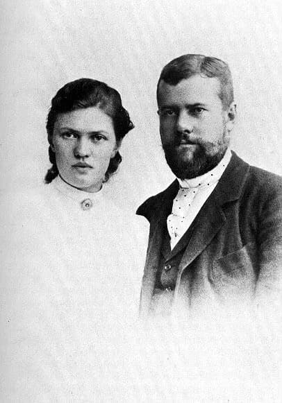 Max Weber - Max and Marianne Weber 1894