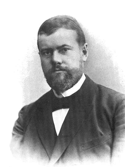 Max Weber - Max Weber al 1894