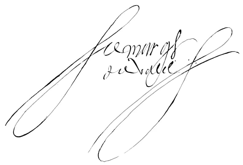 Hernán Cortés - Firma de Hernán Cortés.