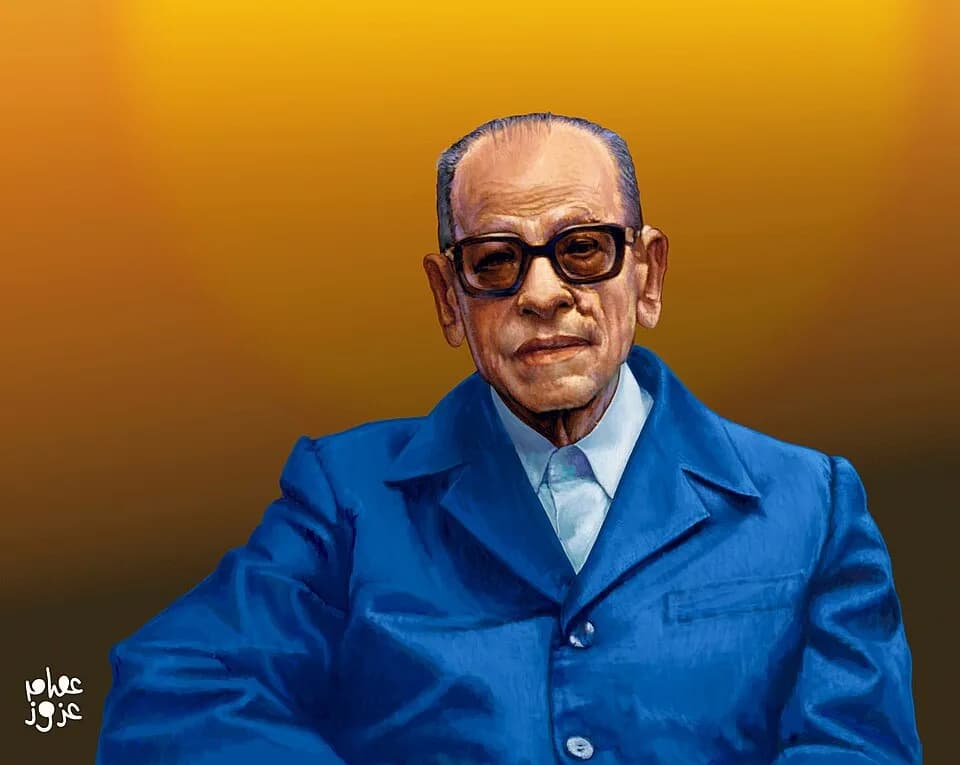 Naguib Mahfouz - وجـــــــــوه مصريـــــــــــة
الاديب العالمي نجيب محفوظ ( 11 ديسمبر 1911 - 30 أغسطس 2006 

ريشة | عصـام عــــزوز