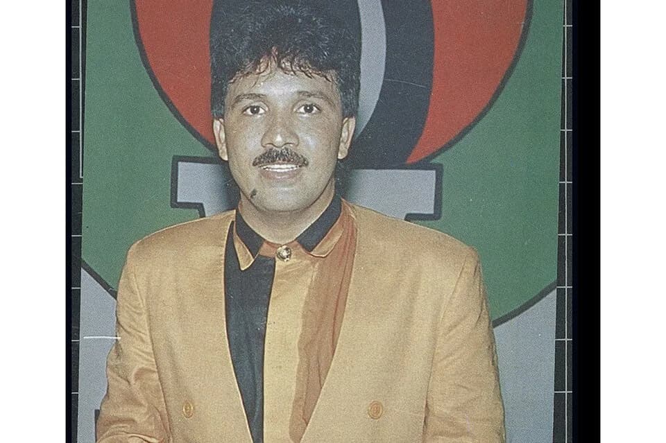 Rafael Orozco Maestre - Rafael Orozco Maestre after a presentation in Barranquilla, 1989