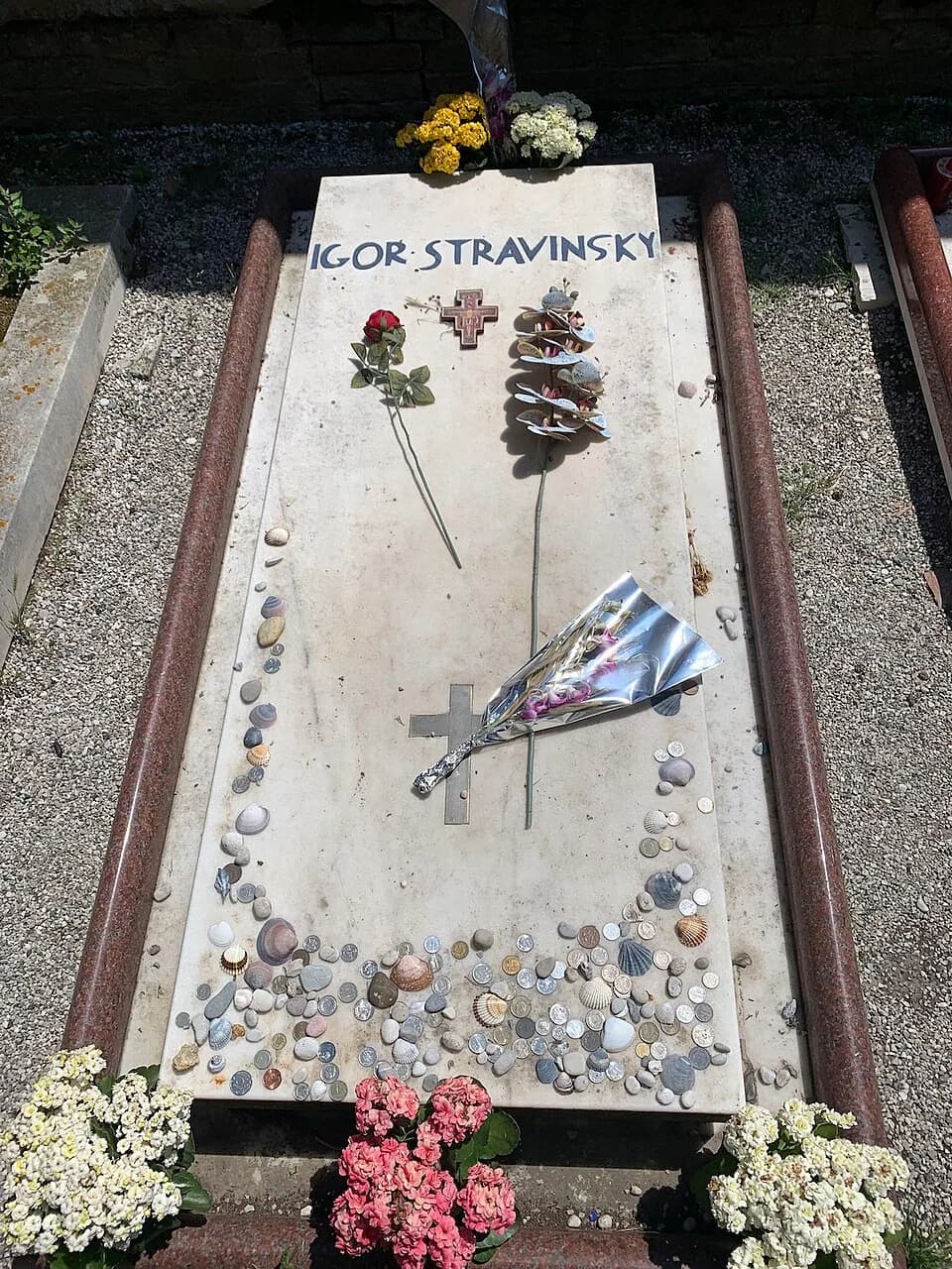 Igor Stravinsky - Igor Stravinsky grave in Venice