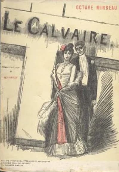 Octave Mirbeau - couverture de Le Calvaire, d'Octave Mirbeau (1848-1917)