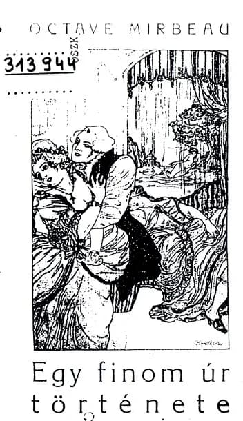 Octave Mirbeau - Traduction hongroise de Un homme sensible, d'Octave Mirbeau (1848-1917)