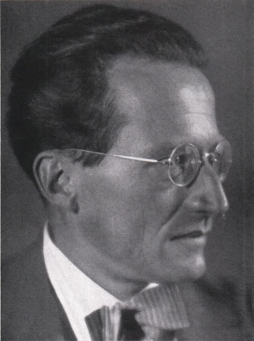 Erwin Schrödinger - Creator/Photographer: Robertson
Medium: Medium unknown
Date:  prior to 1961

Collection: Scientific Identity: Portraits from the Dibner Library of the History of Science and Techno