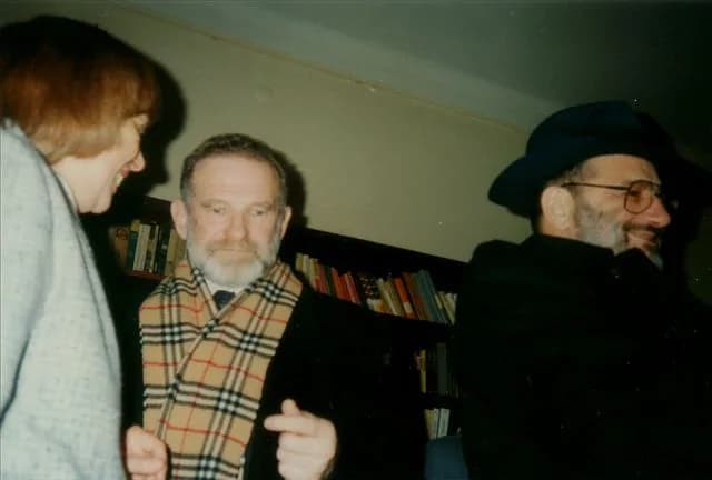 Umberto Eco - Alina Kowalczykowa (b. 1936), Polish historian of literature, Bronisław Geremek (1932-2008), Polish historian and politician, and Umberto Eco (b. 1932), Italian writer