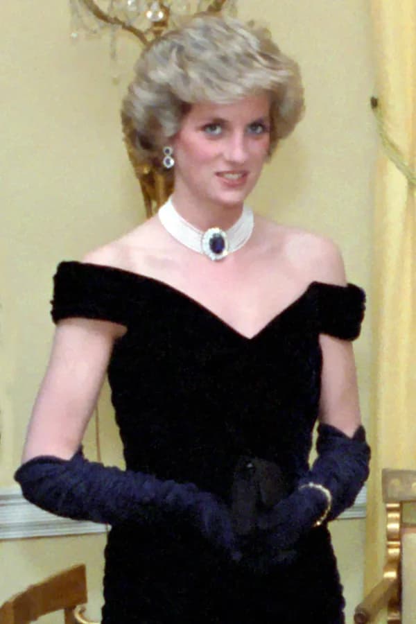 Diana, Princess of Wales - Diana, Princess of Wales in the Yellow Oval room of the White House