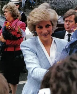 Diana, Princess of Wales - Princess Diana on a royal visit for the official opening of the community centre on Whitehall Road, Bristol in May 1987.
