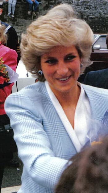 Diana, Princess of Wales - Princess Diana on a royal visit for the official opening of the community centre on Whitehall Road, Bristol in May 1987.