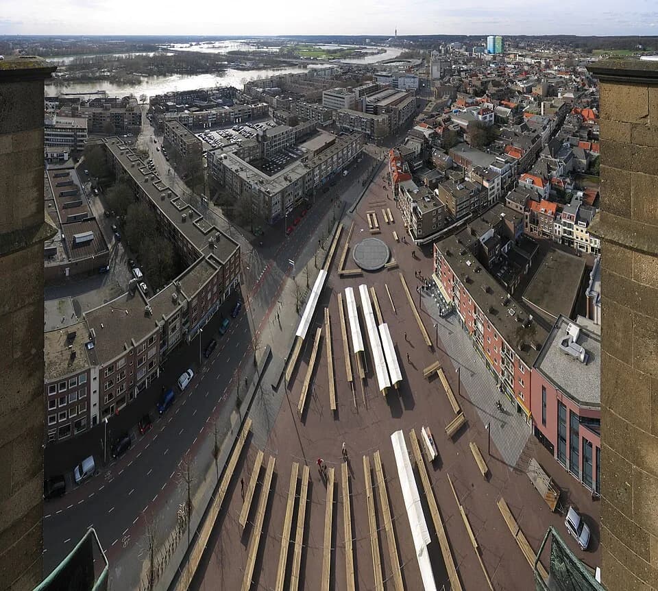 Audrey Hepburn - View from Eusebiuskerk onto Arnhem.
Panoramic image made with Hugin and Enblend.