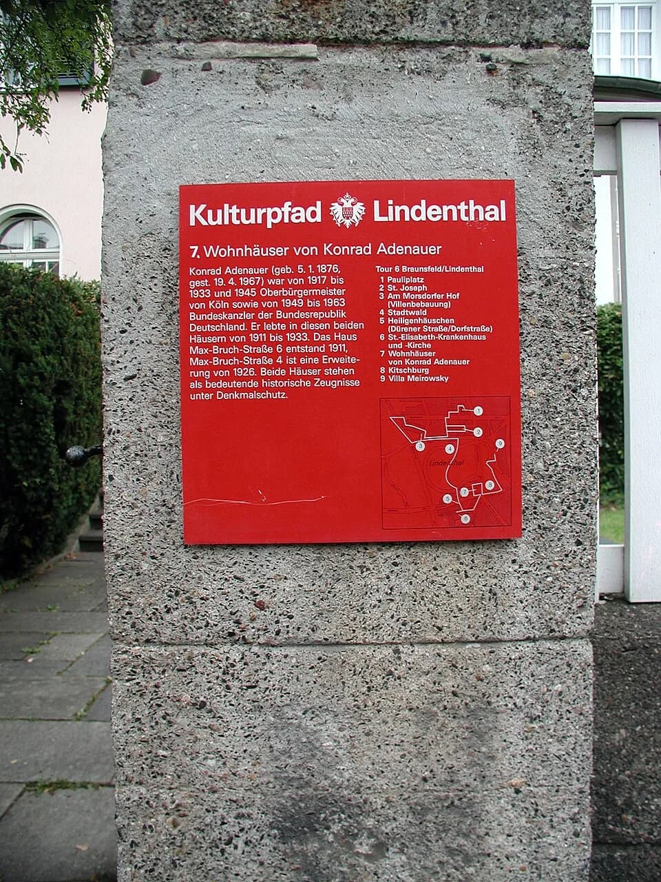 Konrad Adenauer - Köln Lindenthal
