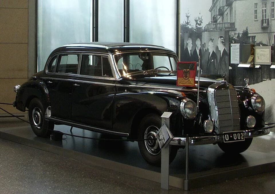 Konrad Adenauer - "Haus der Geschichte" in Bonn, Konrad Adenauers Dienst-Mercedes