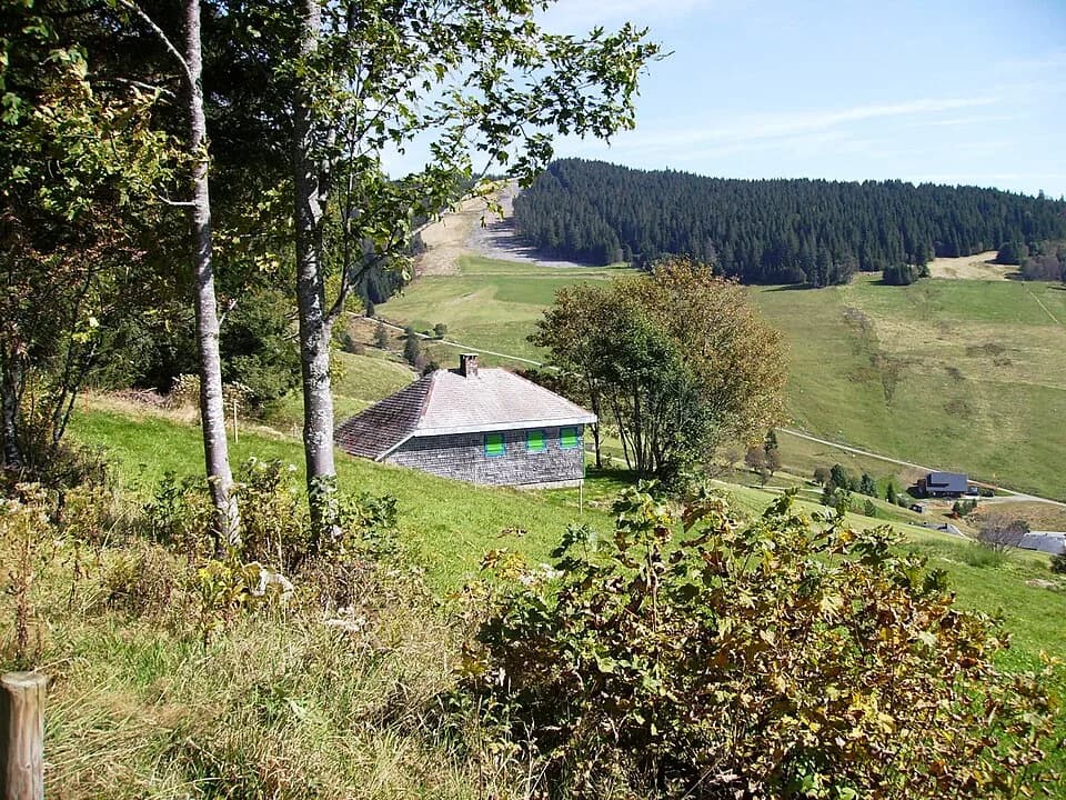 Martin Heidegger - Martin Heidegger Hütte über Rütte, Todtnauberg; Heidegger's mountain hut