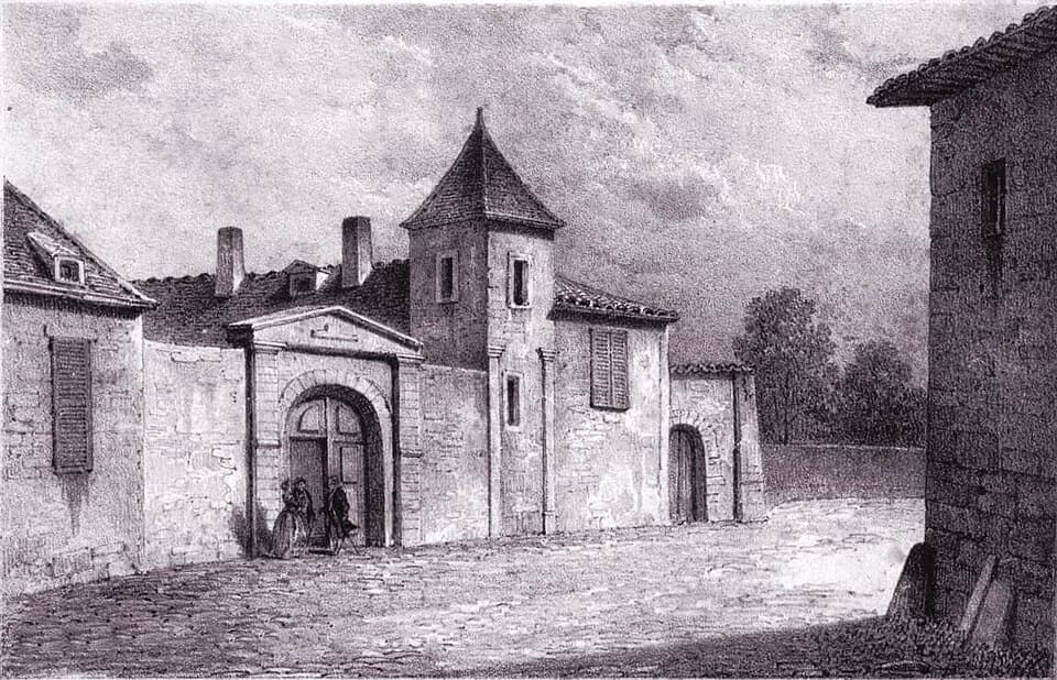 Jean de La Fontaine - Jean de La Fontaine's house, as it was in the 17th century.