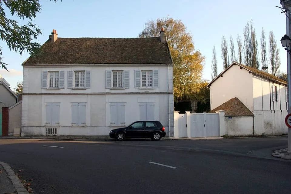 Georges Pompidou - La Maison Blanche à Orvilliers - Yvelines (France)