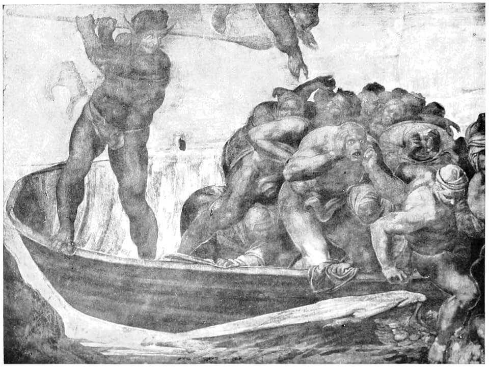 Romain Rolland - Illustrations from The Life of Michael Angelo by Romain Rolland, translated by Frederic Lees
Charon's Boat