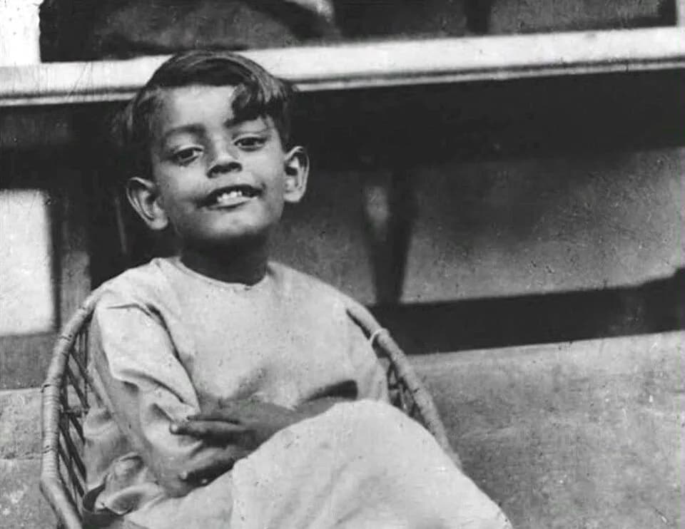 Satyajit Ray - Filmmaker and director Satyajit Ray at his early age