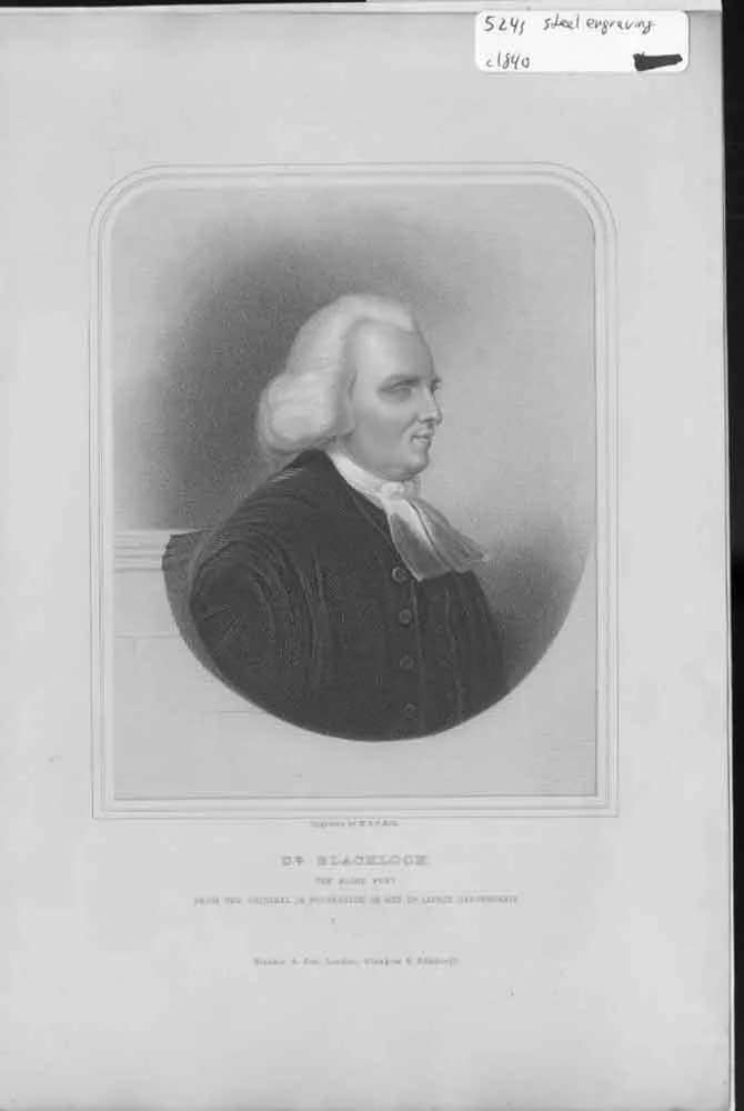 Walter Scott - Thomas Blacklock (1721-1791)