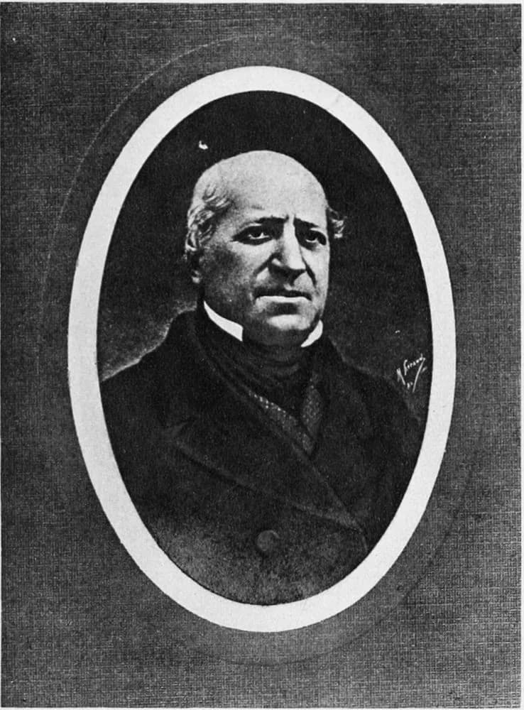 Paul Cézanne - Photographie de Louis-Auguste Cézanne (1798-1886), père du peintre, date et photographe inconnu.