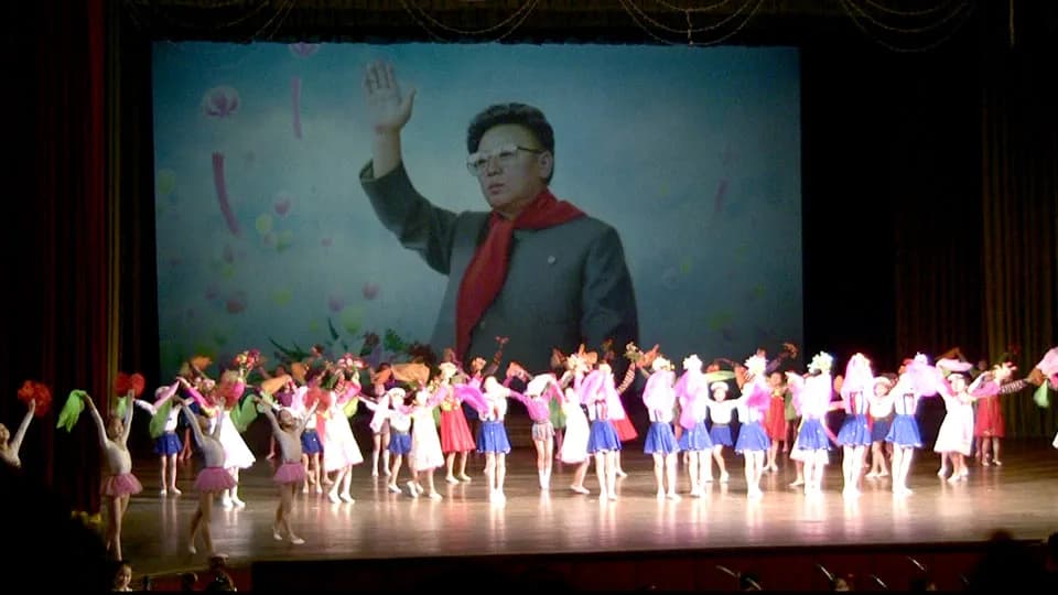 Kim Jong-il - Mangyondae Schoolchildrens Palace in Pyongyang