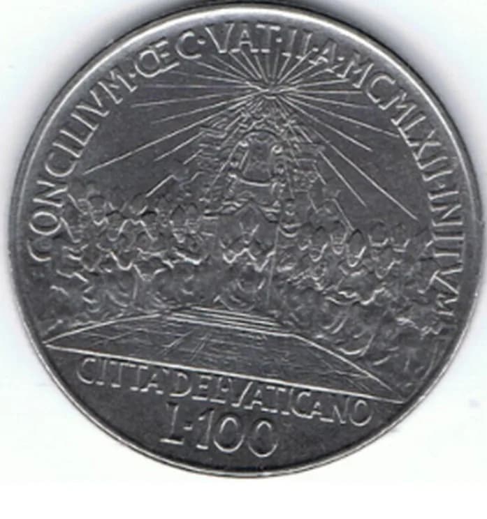 John XXIII - 100 Lire - Citta del Vaticano - Concilio Vaticano II