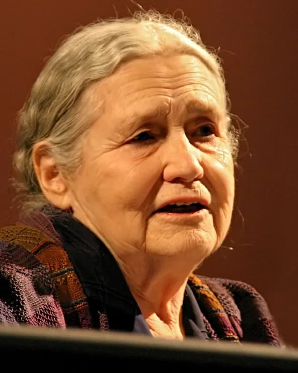 Doris Lessing - Doris Lessing, British writer, at lit.cologne, Cologne literature festival 2006, Germany