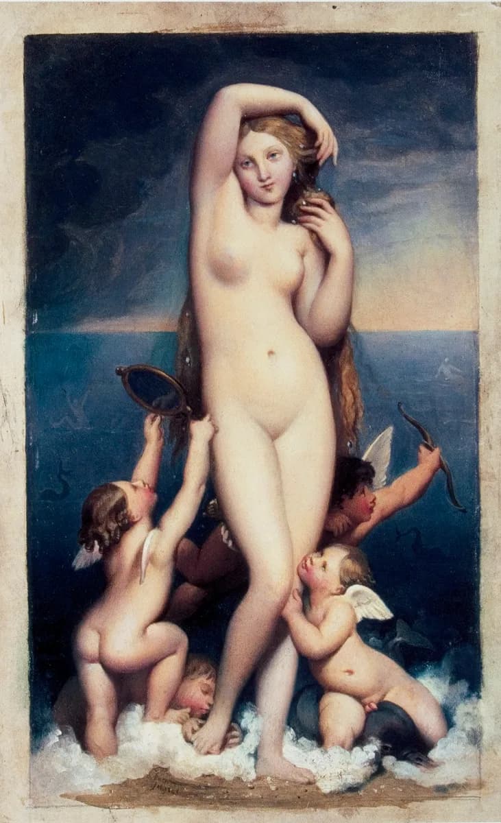 Jean-Auguste-Dominique Ingres - Ingres Jean Auguste Dominique, Venus Anadyomene, Paris, Musee du Louvre .jpg