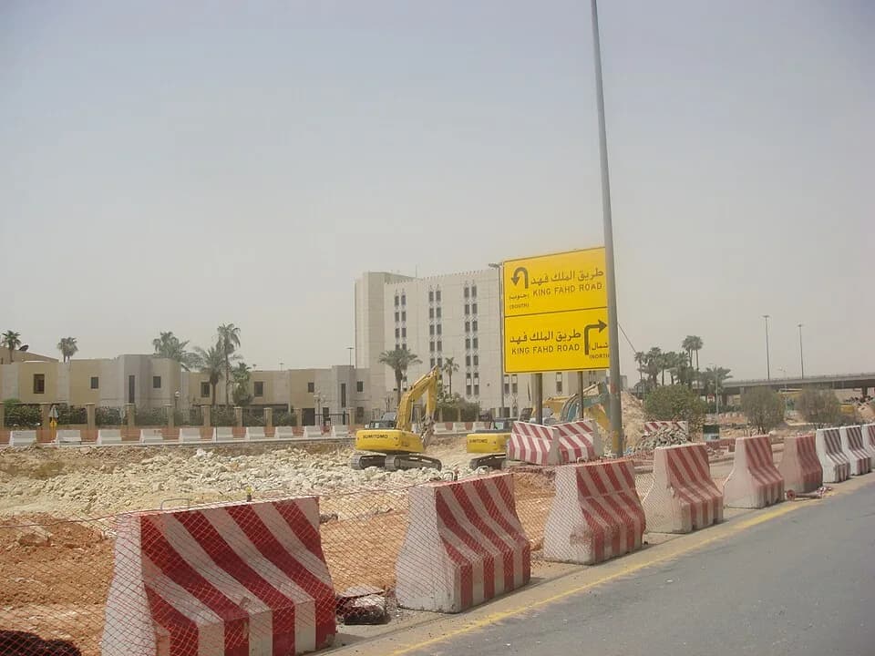 Abdullah of Saudi Arabia - Renovation of King Abdullah Road Riyadh