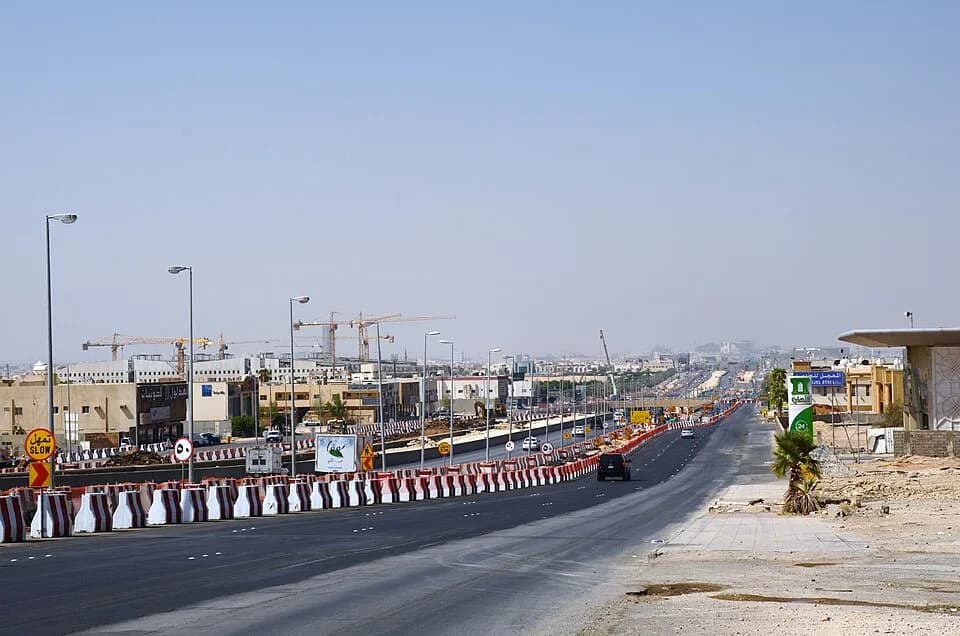 Abdullah of Saudi Arabia - Renovation of King Abdullah Road Riyadh
Stage two