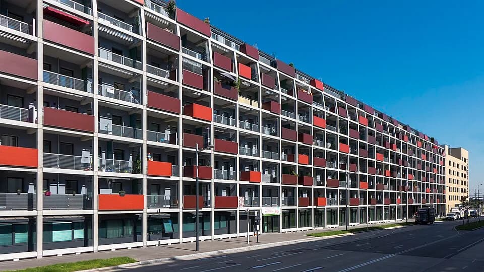 Alfred Adler - Sonnwendviertel in Wien 10 bei der Alfred-Adler-Straße