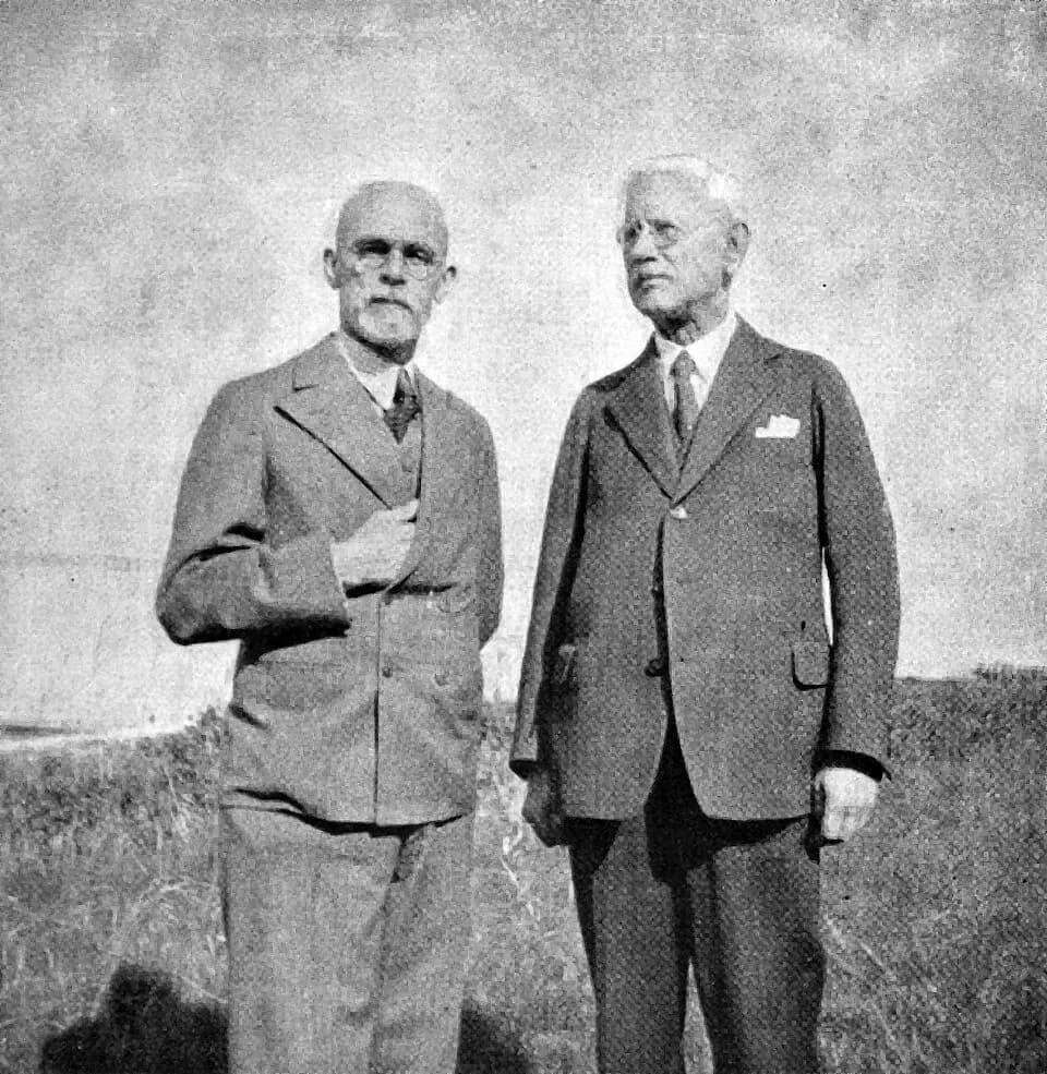 Edgar de Wahl - Edgar de Wahl kaj Otto Jespersen