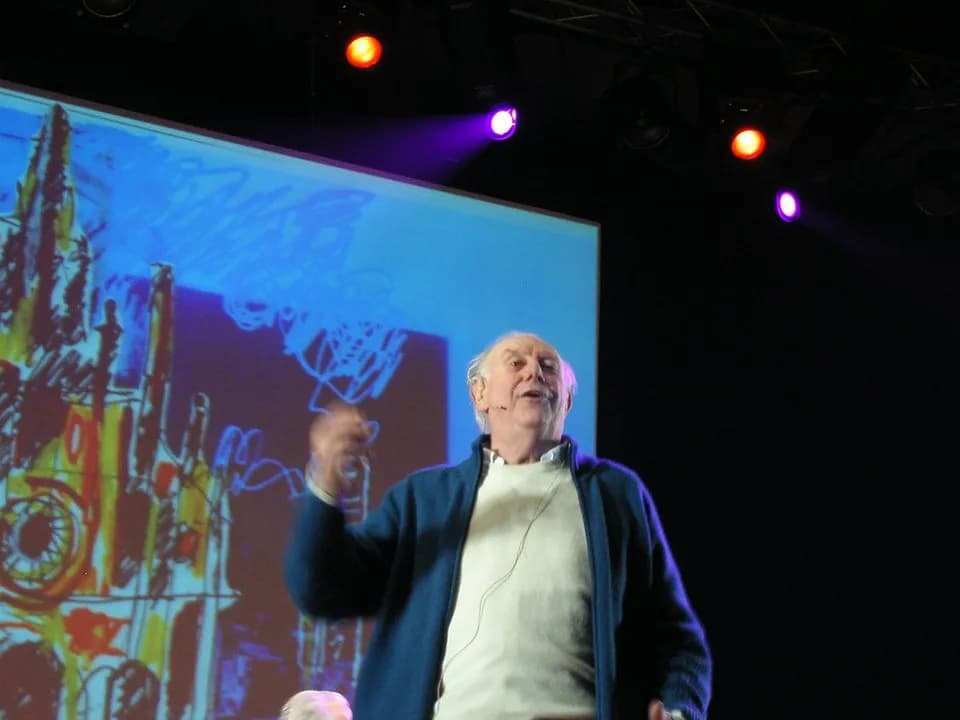 Dario Fo - Nobel Prize winner Dario Fo in Milan