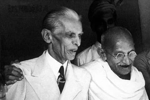 Mohammad Ali Jinnah - Gandhi and Jinnah, Bombay, September 1944.