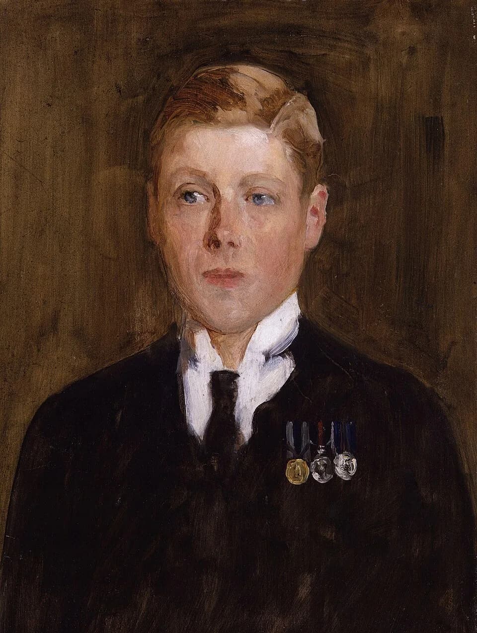 Edward VIII - Prince Edward, Duke of Windsor (King Edward VIII), by Solomon Joseph Solomon (died 1927). See source website for additional information.

This set of images was gathered by User:Dcoetzee