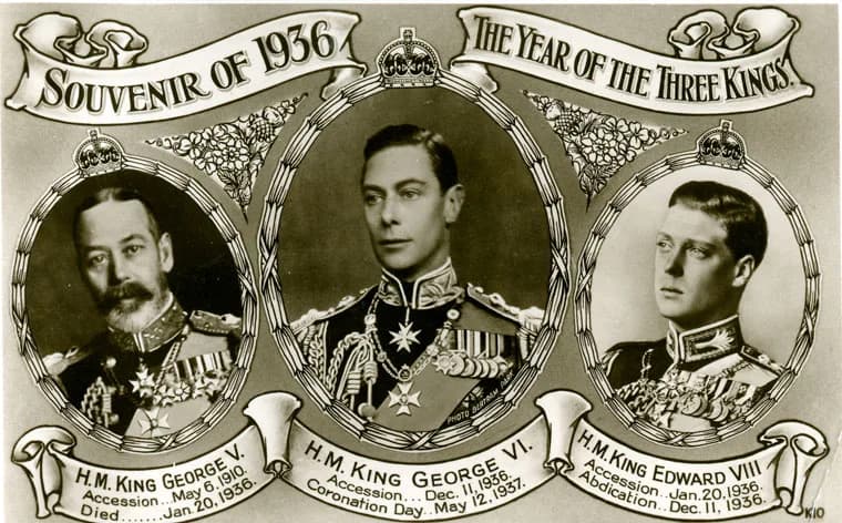 Edward VIII - The year of the three Kings