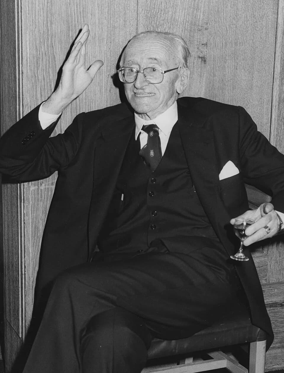 Friedrich Hayek - Professor of Economic Science at LSE, 27th January 1981, the 50th Anniversary of his first lecture at LSE