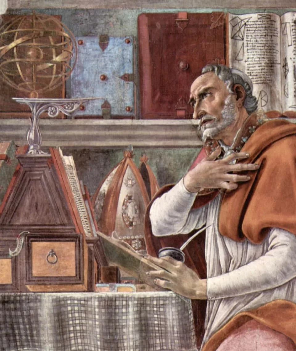 Sandro Botticelli - Augustine of Hippo
