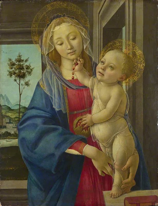Sandro Botticelli - Madonna and Child