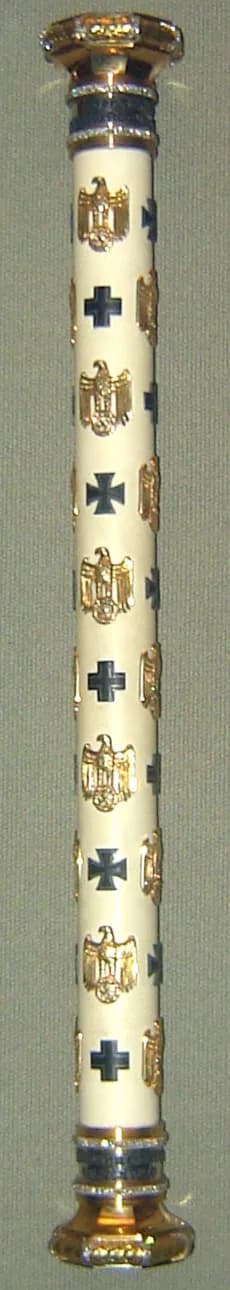 Hermann Göring - Reichsmarschall baton of Hermann Wilhelm Göring
