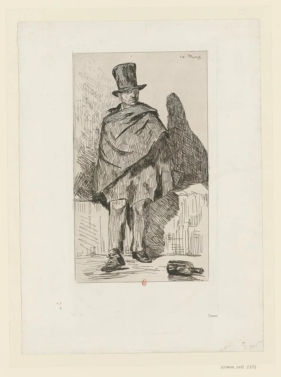 Édouard Manet - Sujet : Consommation d'alcool
Absinthe (liqueur)
Scènes de genre -- 1800-1869
Ancien possesseur : Moreau-Nélaton, Étienne (1859-1927). Ancien possesseur. Donateur
Référence bibliograph