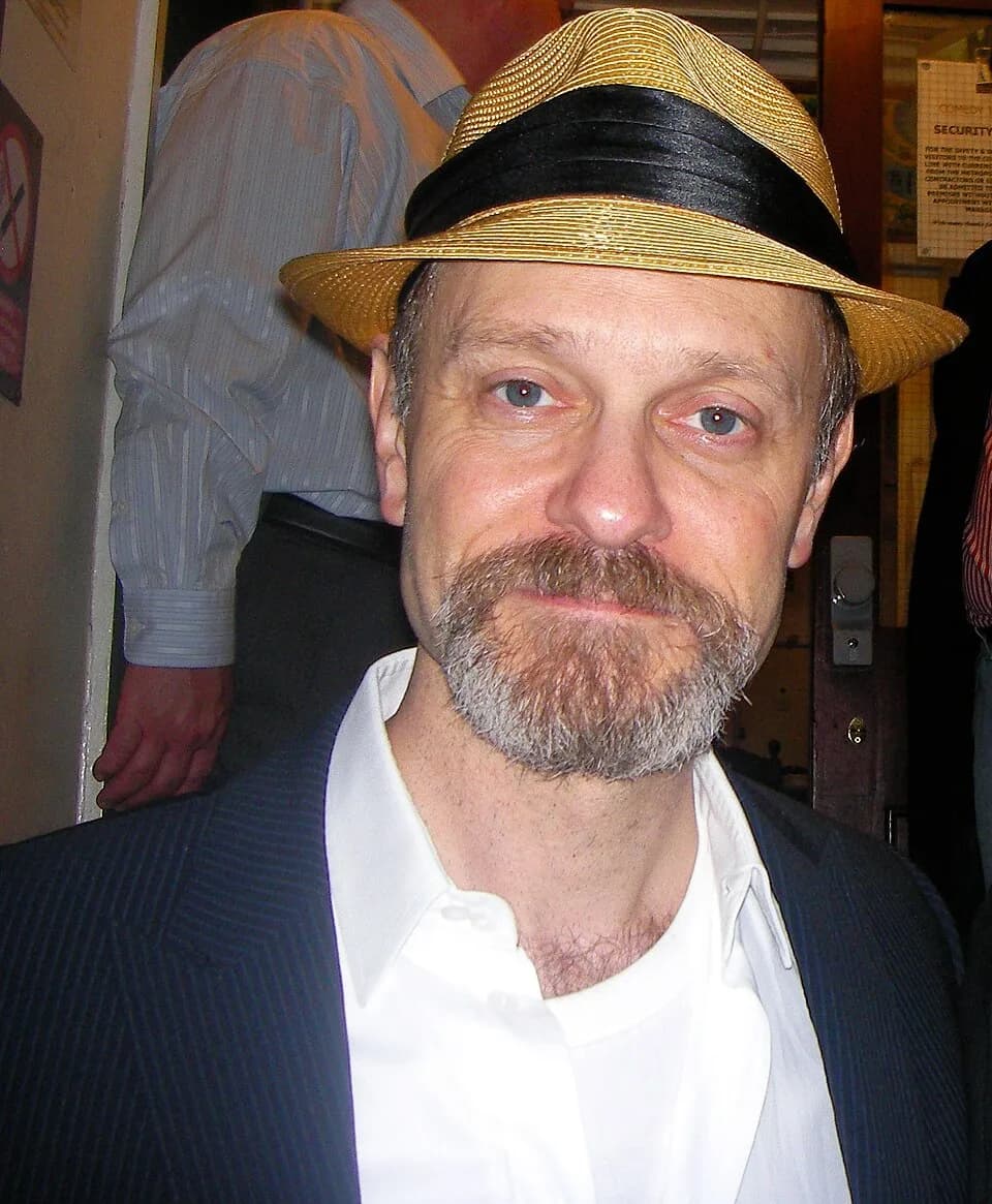 Harold Pinter - The American actor and comedian David Hyde Pierce after the final performance of La Bête in London. The photo was taken by Laila Johansson outside Harold Pinter Theatre (formerly known