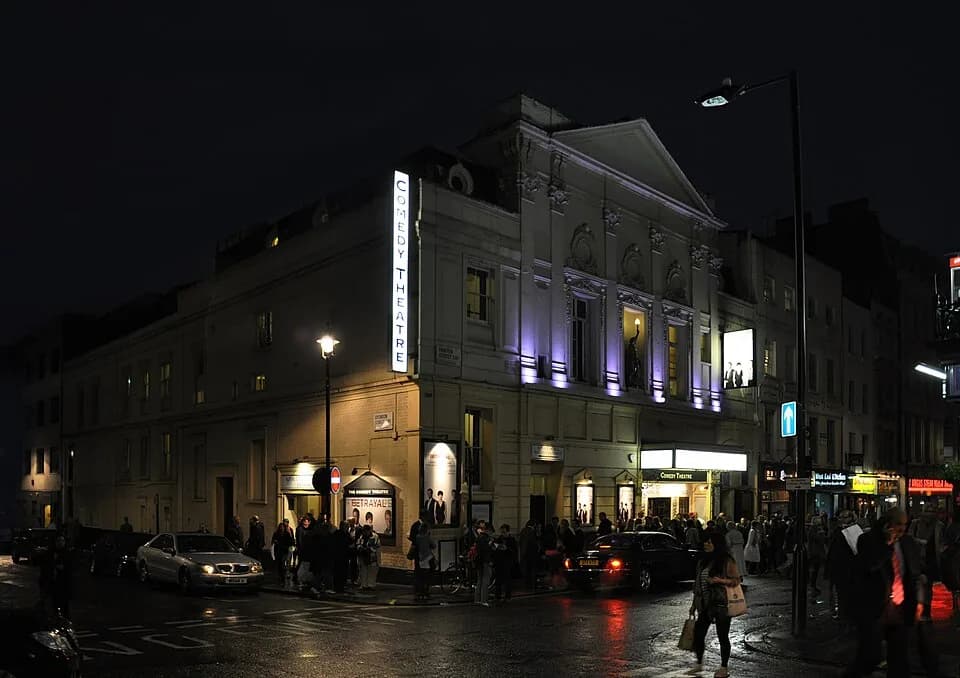 Harold Pinter - London, Comedy Theatre (showing "Betrayal" by Harold Pinter)