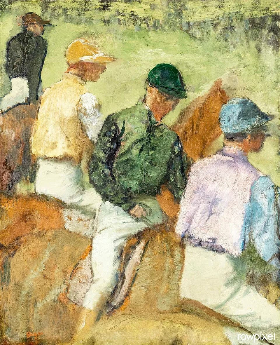 Edgar Degas - Free download under CC Attribution (CC BY 4.0). Please credit the artist and rawpixel.com.
Although Edgar Degas did not see himself as an impressionist, he is regarded as one of the foun