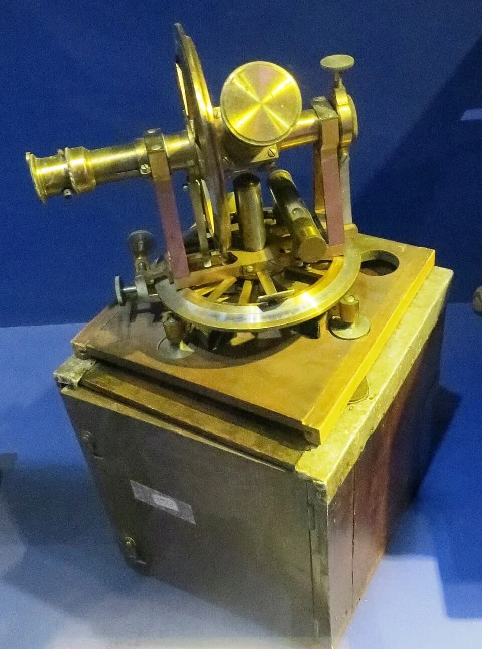 Fridtjof Nansen - Artifacts from the Fram museum in Oslo, Norway. This is the azimuth used by Fridtjof Nansen and Hjalmar Johansen during their 1895-96 expedition towards the North Pole, which ended a